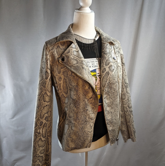 NWT Snake 🐍 Moto Jacket - Picture 7 of 11